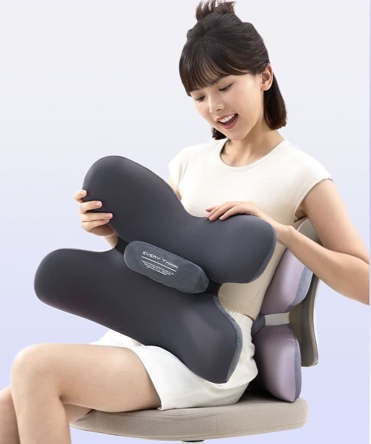 腰痛クッション 椅子用 全方位サポート腰痛クッション